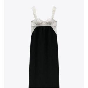 ZARA - Long Bustier Dress